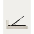 Ліжко Nahiri N00026FA12 Бежевий 160x200 см6